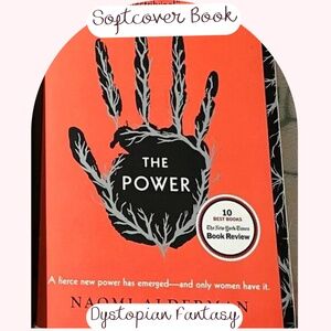 The Power by Naomi Alderman - Red and Black Cover